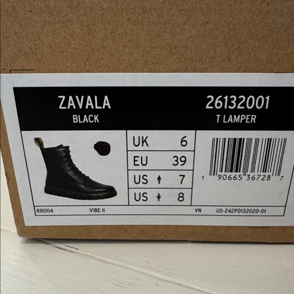 Dr. Martens Zavala Black Boots - Picture 2 of 10